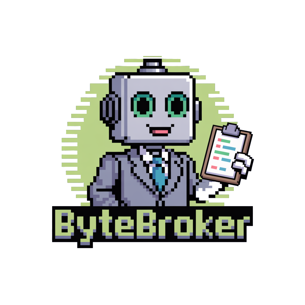 ByteBroker Logo - AI Trading Robot